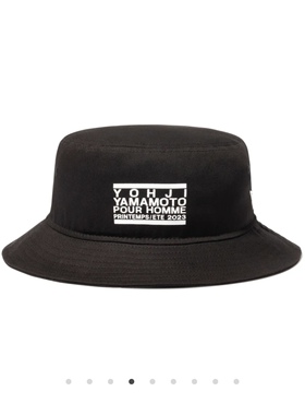 SS23山本耀司YOHJI YAMAMOTO联名New Era日潮流遮阳帽防晒渔夫帽