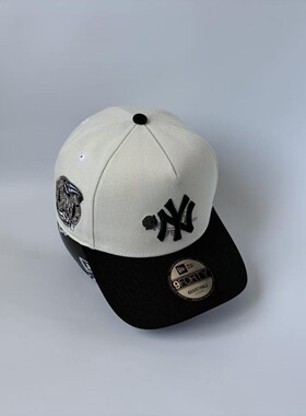New Era/纽亦华 MLB/纽约扬基队 纪念款 棒球帽子 高顶9FORTY