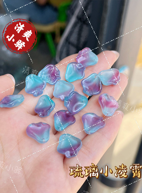 新款簪娘自制琉璃凌霄花
