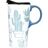 Love House Green Ceramics Mark Cup, приносящий крупную женскую кабинетную семью.