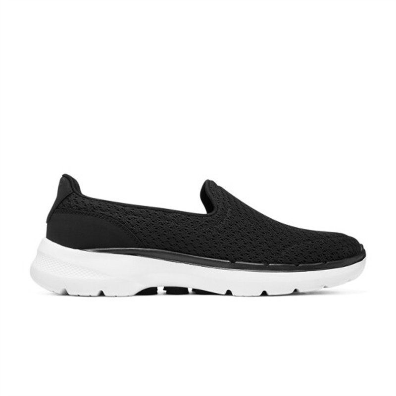 Skechers/斯凯奇 女鞋夏季网面透气一脚蹬轻便休闲鞋 124523/BKW - 图3