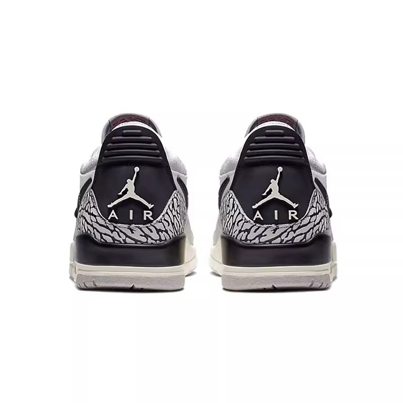 Nike耐克大童鞋 JORDAN LEGACY 312 运动鞋低帮篮球鞋CD9054-101 - 图2