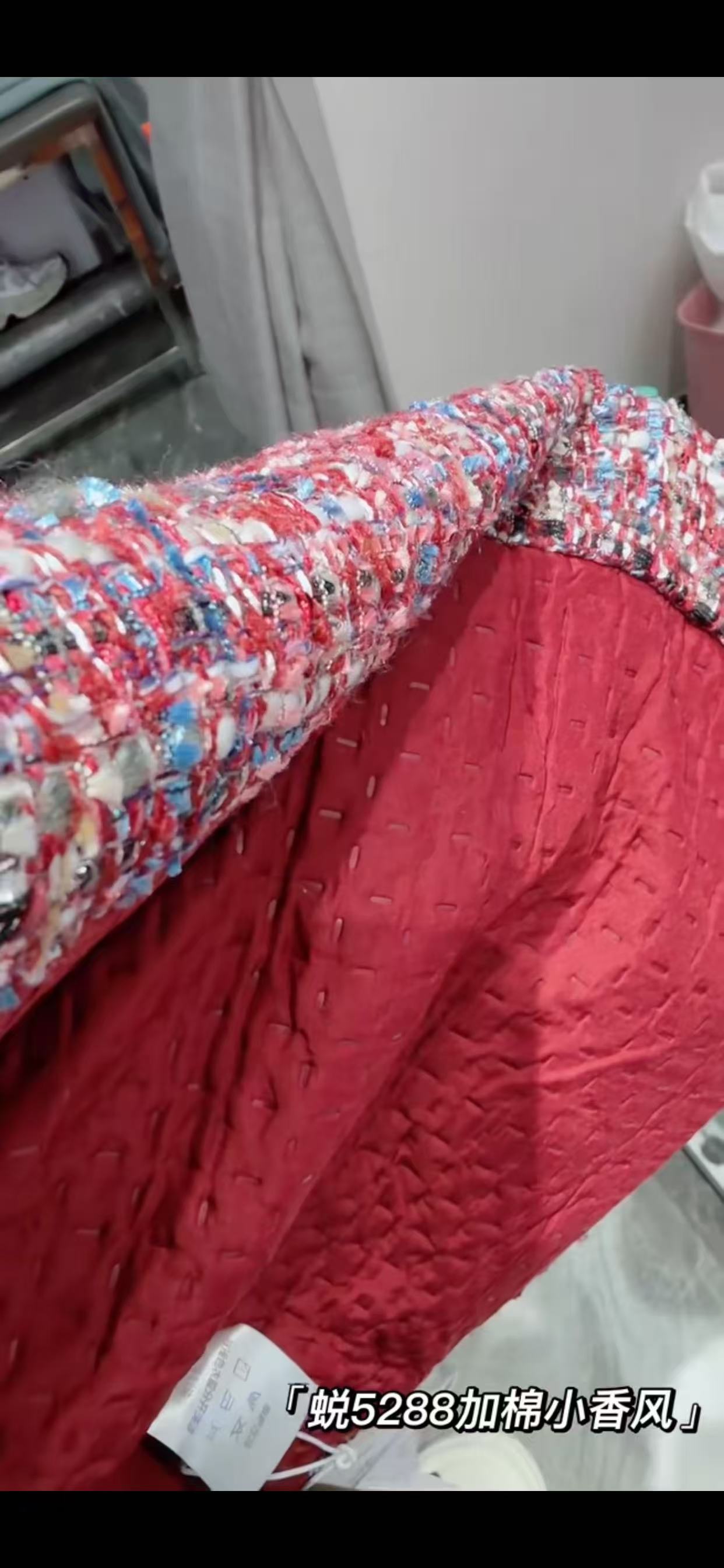 蜕变日记5288大码小香风棉服女胖MM棉袄200斤女装新款棉衣外套冬 - 图1