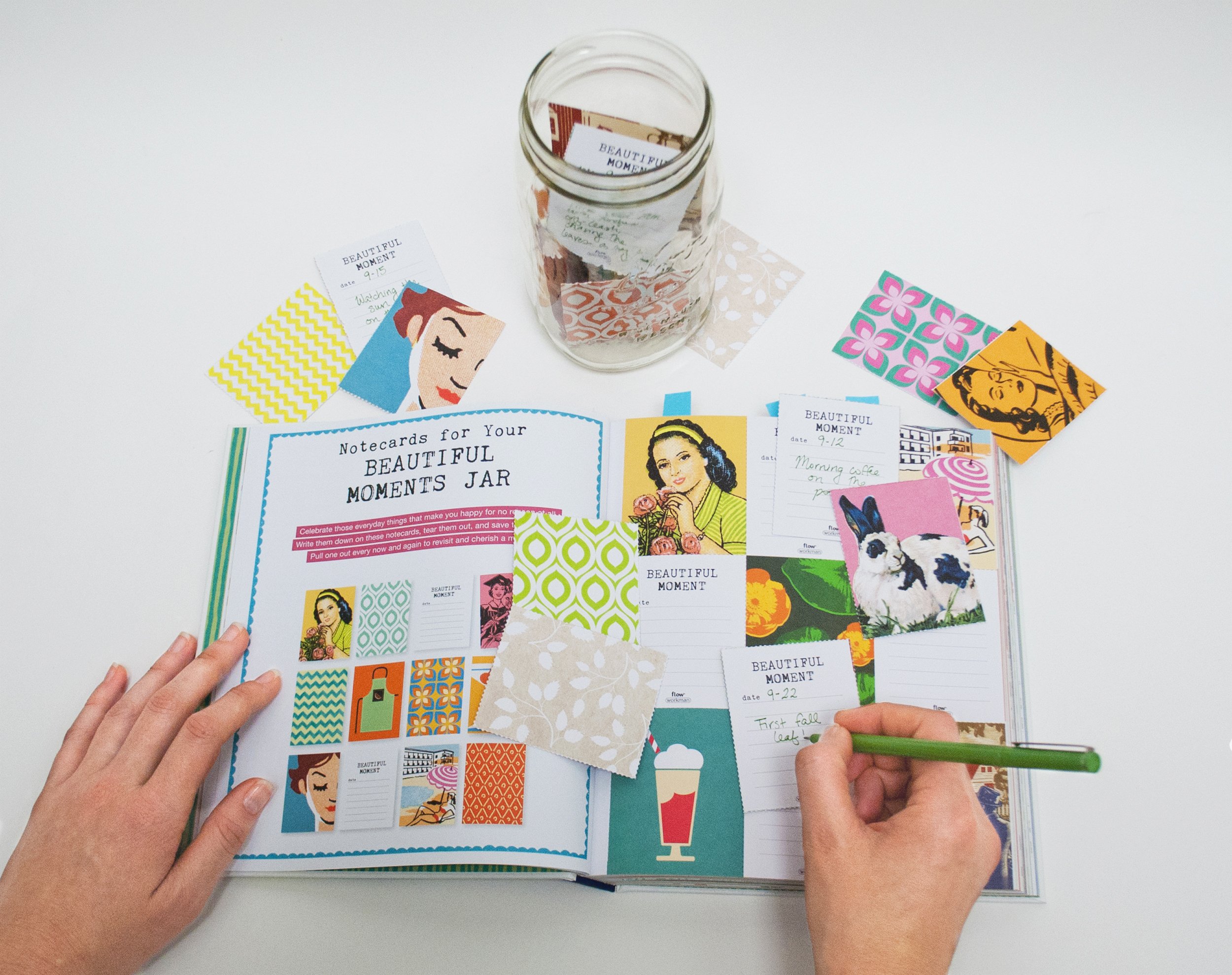 英文原版 Flow杂志 慢生活 创意正念手帐纸作 A Book That Takes Its Time:An Unhurried Adventure in Creative Mindfulness