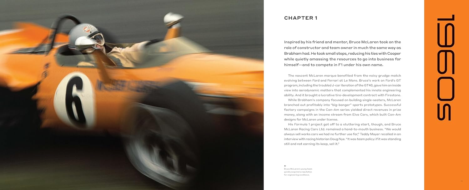 现货 F1 方程式赛车 迈凯伦车队 赛车介绍 米卡·哈基宁前言 McLaren Formula 1 Car by Car: Every Race Car Since 1966 英文原版