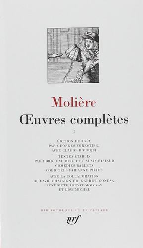 七星文库莫里哀400周年纪念套装作品全集：卷1卷2 MOLIÈRE:Œuvres complètes I, II 1622-1673法文原版法语-图0