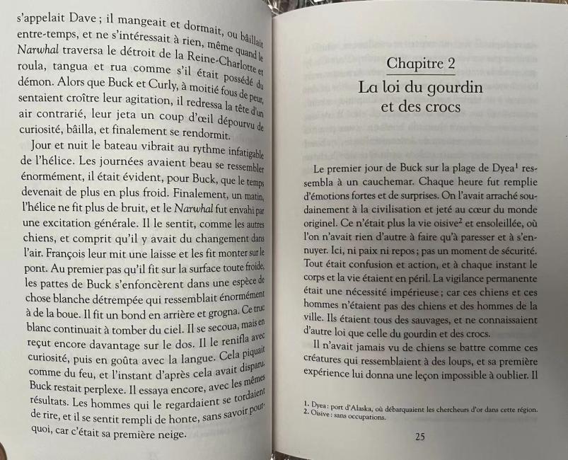 野性的呼唤L’appel de la forêt 含解析材料 法语版 经典文学儿童小语种阅读 杰克·伦敦Jack London - 图0