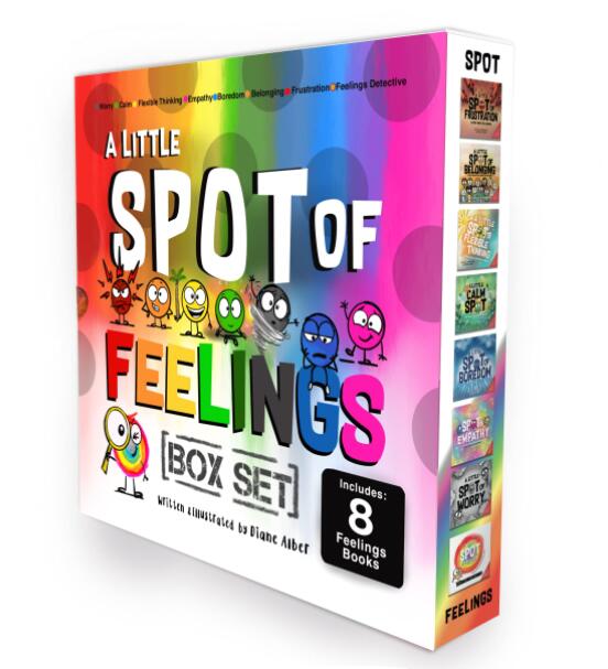 【预订】A Little SPOT of Feelings 8 Book Box Set (Book 25-32: Empathy, Frust 9781951287665 - 图0