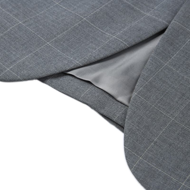 GXG男装 灰色简约通勤休闲西装 冬季热销GEX11323024