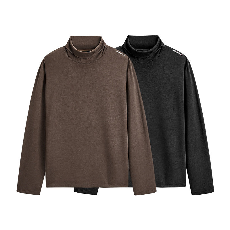 GXG男装 通勤高领长袖T恤 冬季热销GEX13428474