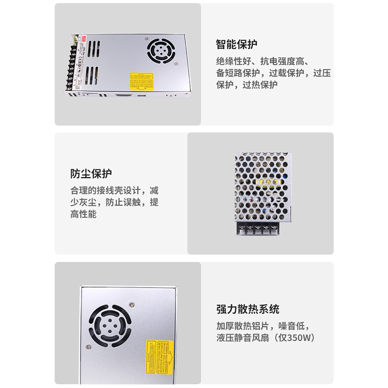 台湾明纬开关电源LED监控NES/LRS-35W50W75W100W150W200W350W24V