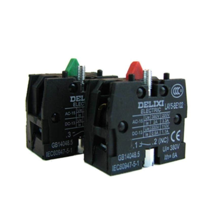 正品德力西按钮开关 按钮触点 LAY5-BE101一常开 102一常闭 LAY5S,淘宝优惠券,粉丝福利购,淘宝优惠卷