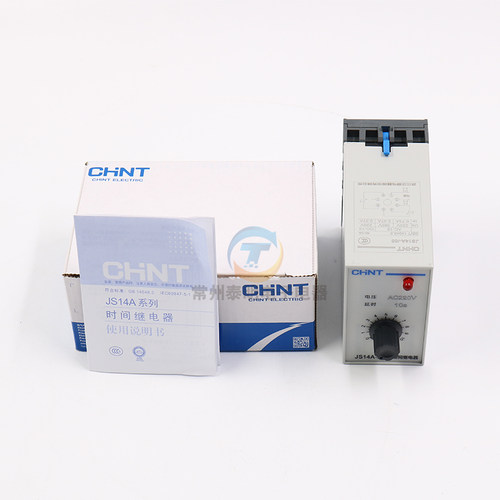 正泰时间继电器JS14A通电延时220V 380V晶体管延迟通电10S秒常开 - 图2