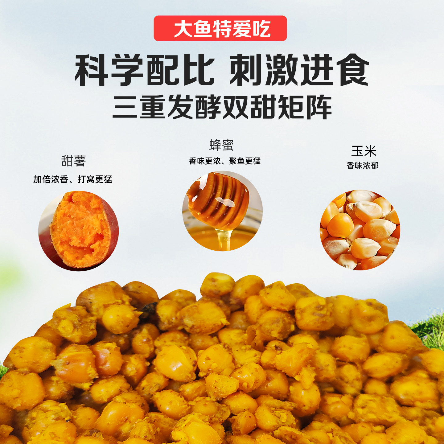 天网桶装蜂蜜甜薯玉米钓鱼打窝料野钓河流湖库鲫鲤草鳊青翘嘴垂钓,淘宝优惠券,粉丝福利购,淘宝优惠卷