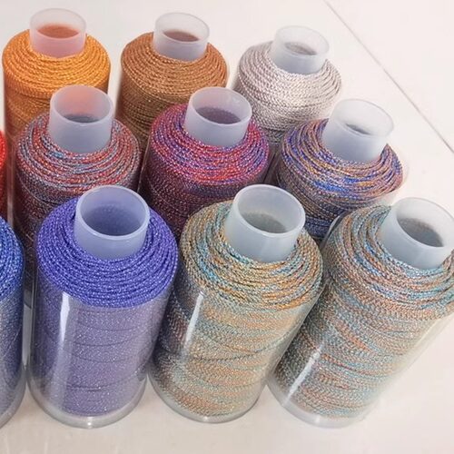 CS玉线手工线 五彩花线端午手绳花绳结绳彩线 B线125克27股线粗细 - 图0