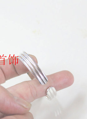 女士生日礼品民族风银手圈足银