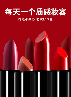 薇比莉VIBELY大红唇情密语口红套装十色中国红礼唇膏微比利丽