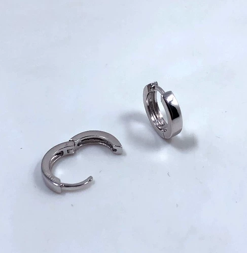 Платиновые серьги подходит для мужчин и женщин для влюбленных, платина 950 пробы, зеркальный эффект