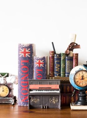 空间复古风树脂咖啡厅酒吧摆件