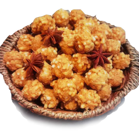 焦炸丸子洛阳特产牛肉汤胡辣汤烩菜水席丸子汤素粉条油炸小焦丸