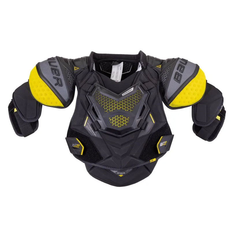 Bauer Ultrasonic超音速冰球护具套装鲍尔儿童成人护胸护腿护肘 - 图1