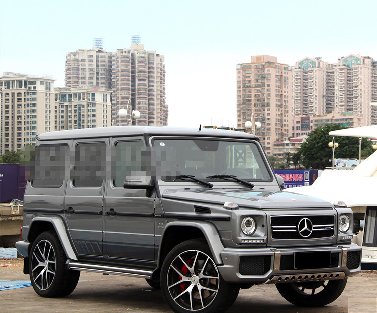 奔驰G500车贴拉花AMG G63 G级汽车贴纸 G55 W463改装饰车身侧裙贴 - 图1