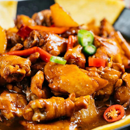 地锅鸡500g辣子铁锅炖鸡香料粉柴火鸡大盘鸡鸭牛羊鹅兔鱼肉调味料 - 图1