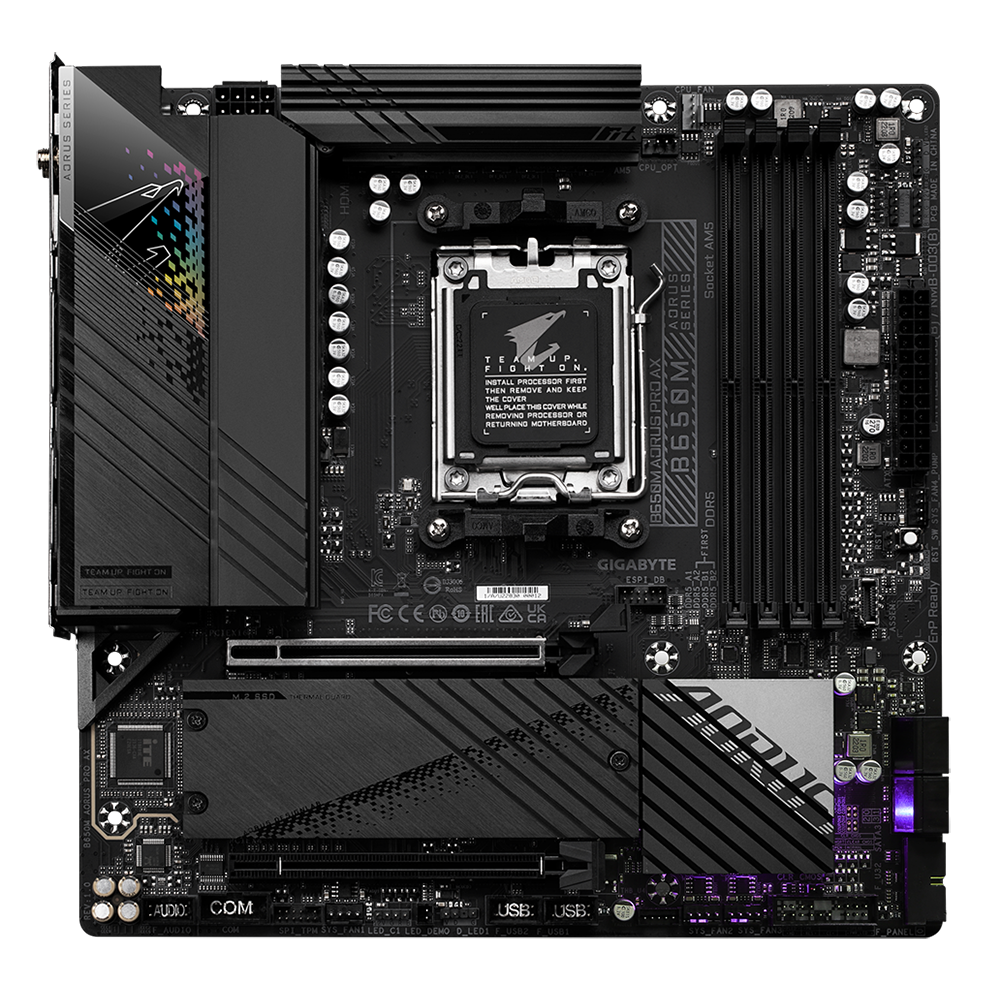 Gigabyte/技嘉B650M AORUS PRO AX DDR5支持新款AMD AM5系列CPU-图0