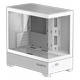 Gigabyte C201G/C201GI black/white double-sided panoramic tempered glass side-transparent sea view room chassis