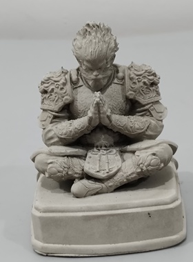 清水泥手工制黑神话悟空家居汽车书房客厅鱼缸水族造景装饰摆件