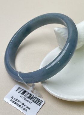 东海世家新品蓝水翡翠手镯