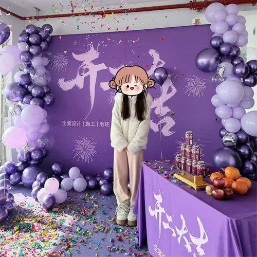 装修开工大吉仪式全套开工仪式用品定制logo桌布横幅背景展架定做 - 图3