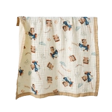 Марлевое детское банное полотенце для новорожденных для младенца, мягкое хлопковое одеяло, подходит для подростков, хорошо впитывает воду