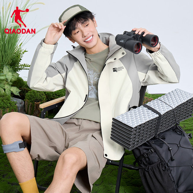 Jordan mesh windbreaker hood ທີ່ຖອດອອກໄດ້ທີ່ບໍ່ມີ fluorine ນ້ໍາ repellent