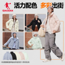 乔丹短款羽绒服女冬季