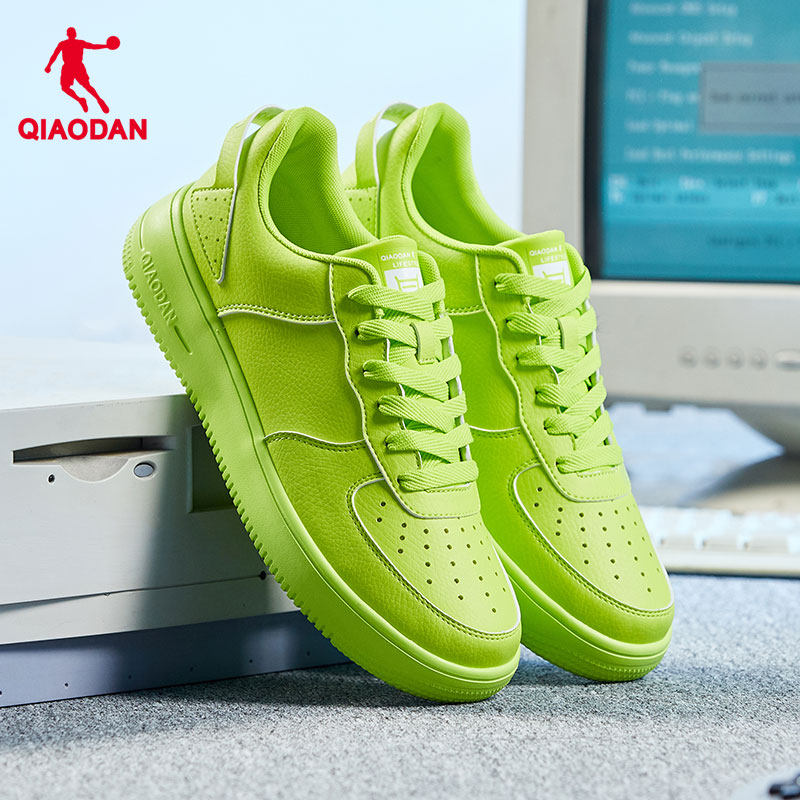 乔丹板鞋运动鞋2025冬季新款男板鞋运动休闲鞋绿色板鞋学生百搭鞋,淘宝优惠券,粉丝福利购,淘宝优惠卷