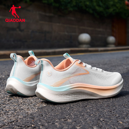 乔丹轻速5运动鞋女秋冬薄款2025新款透气网面减震轻便软底跑步鞋