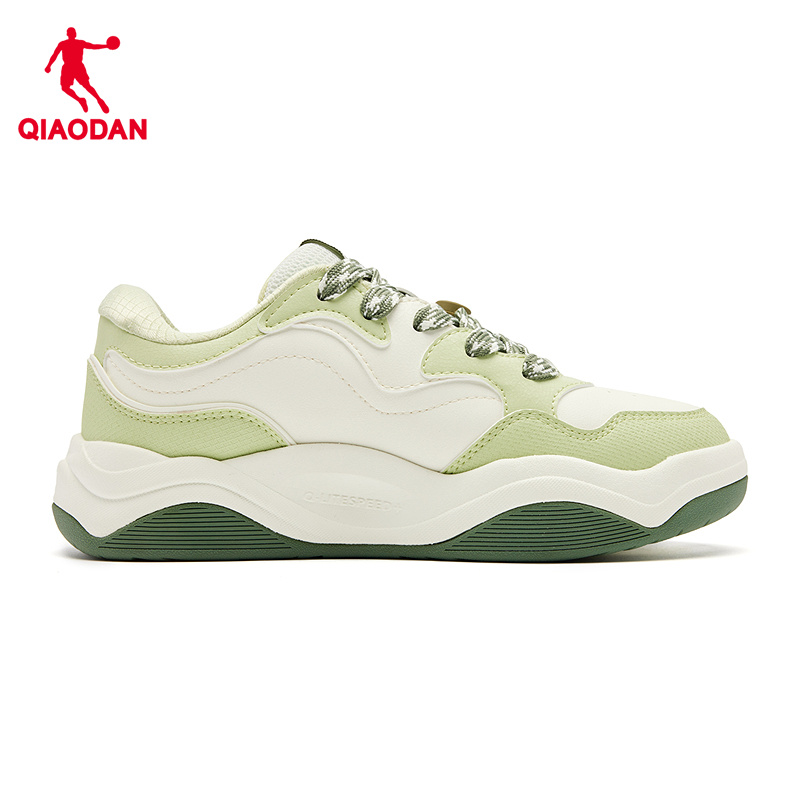 奶芙鞋|乔丹2025年冬季新款女子运动板鞋商场同款潮流滑板鞋厚底 - 图1