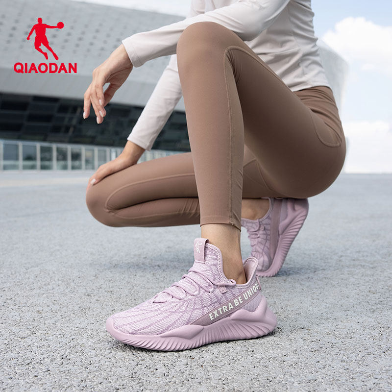 乔丹运动鞋女鞋2025夏季透气轻便减震跑步鞋软底回弹跳绳鞋健身鞋