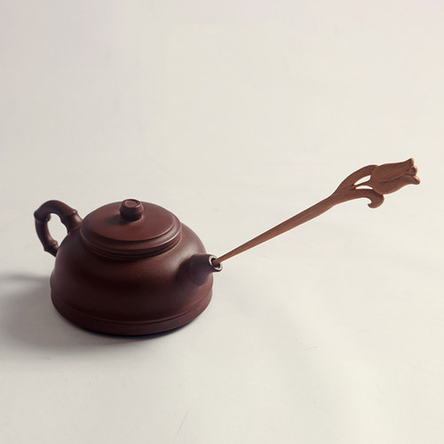 手工竹雕茶针 竹木茶拨茶扒茶道六君子茶道 功夫茶具零配件发簪子 - 图1