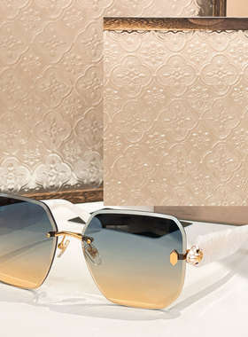 时尚多边形大框遮阳显瘦墨镜男女