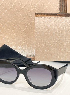 椭圆框时尚遮阳墨镜男女款显瘦