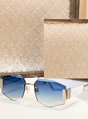 时尚多边形遮阳墨镜男女款显瘦