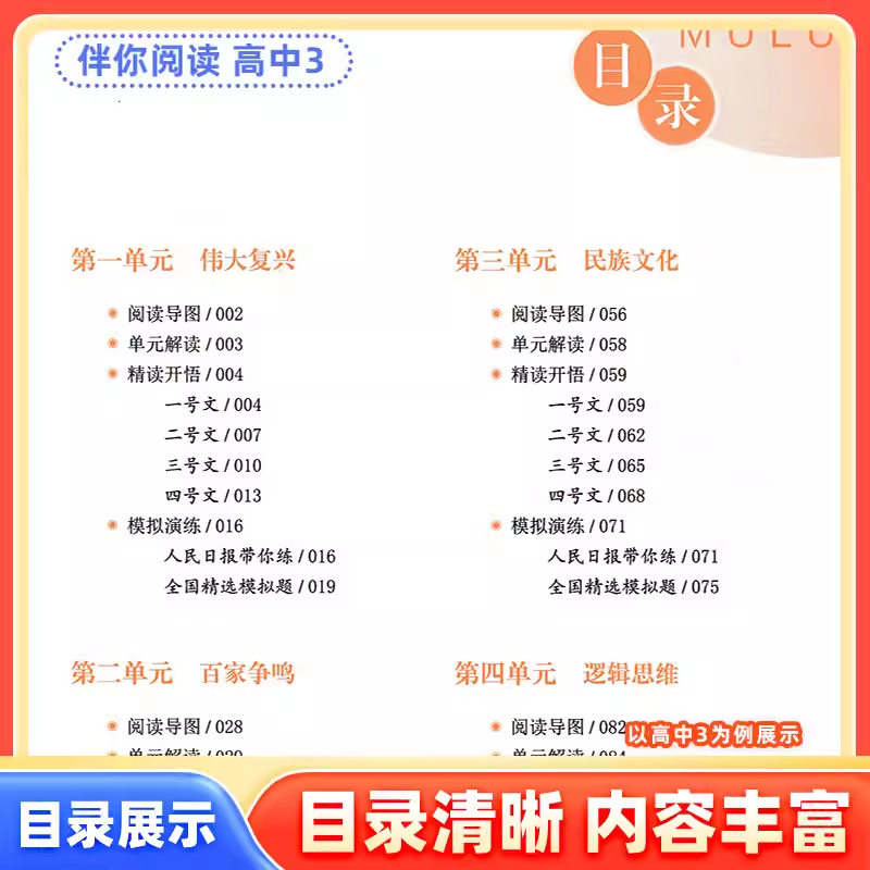 2025人民日报伴你阅读初中七年级八九年级上下册高中高一高二高三人民日报教你写好文章带你读时政读写作素材积累阅读理解专项训练