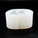 Трехмерная силиконовая форма, акриловый мусс, свеча, котенок, кот, 3D