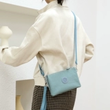 Мобильный телефон, кошелек, сумка через плечо, водонепроницаемая ткань, нейлоновая сумка с петлей на руку, маленькая сумка клатч, Южная Корея