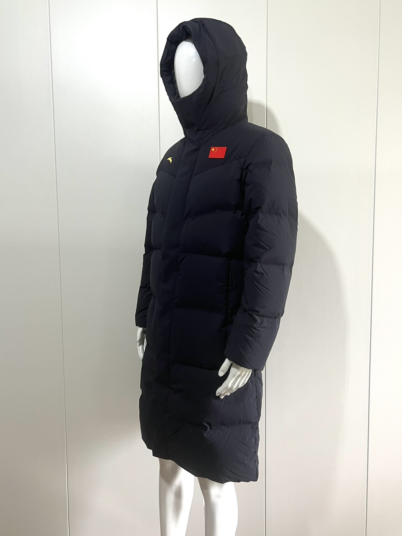 ANTA/安踏赞助长羽绒服2023国家队代表团羽绒服男女羽绒防寒大衣