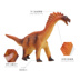 Mô phỏng đồ chơi khủng long cao su mềm Tyrannosaurus bộ động vật BB được gọi là mô hình nhựa Triceratops lớn 3 trẻ em trai 6 - Đồ chơi gia đình đồ chơi cho bé 3 tuổi Đồ chơi gia đình