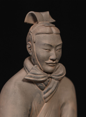 3D打印袖手俑兵马俑手办模型