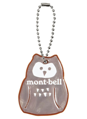 日本montbell双面反光包挂件